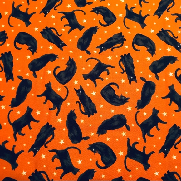 š±Black Cat Fitted Face Mask w/Pocket - Picture 2 of 7